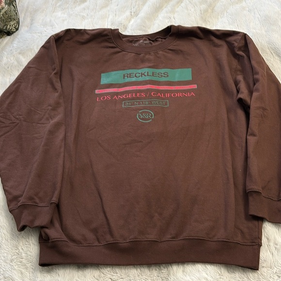 Young and reckless crewneck sweatshirt - Picture 1 of 4